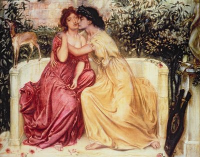The Lovers by Simeon Solomon